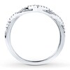 Thumbnail Image 1 of Diamond Anniversary Ring 1/5 ct tw Round-cut 14K White Gold