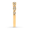 Thumbnail Image 3 of Diamond Anniversary Band 1/10 ct tw Round-cut 10K Yellow Gold