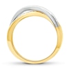 Thumbnail Image 1 of Diamond Ring 1/2 ct tw Round-cut 10K Two-Tone Gold