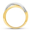 Thumbnail Image 2 of Diamond Ring 1/2 ct tw Round-cut 10K Two-Tone Gold