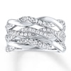Thumbnail Image 0 of Diamond Ring 3/4 ct tw Round-cut 14K White Gold