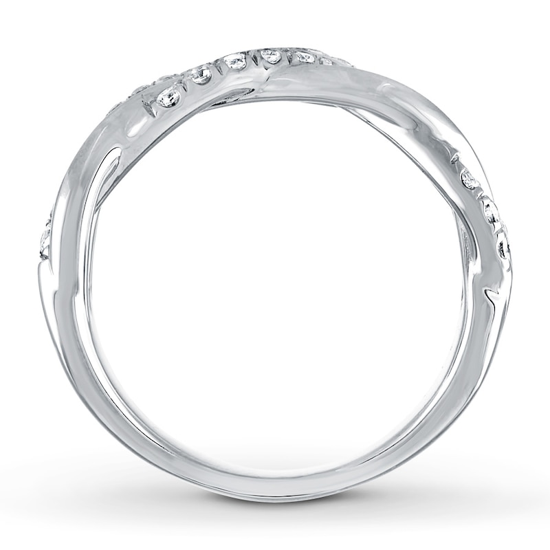 Diamond Ring 3/4 ct tw Round-cut 14K White Gold