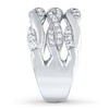 Thumbnail Image 2 of Diamond Ring 3/4 ct tw Round-cut 14K White Gold