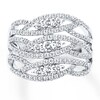 Thumbnail Image 0 of Diamond Anniversary Band 1 carat tw Round-cut 14K White Gold