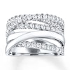 Thumbnail Image 0 of Diamond Ring 1-1/2 ct tw Round 14K White Gold