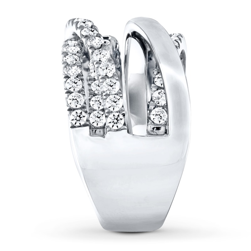 Diamond Ring 1-1/2 ct tw Round 14K White Gold