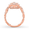 Thumbnail Image 1 of Diamond Ring 1 carat tw Round-cut 14K Rose Gold