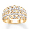 Thumbnail Image 0 of Diamond Ring 1-1/4 ct tw Round 14K Yellow Gold