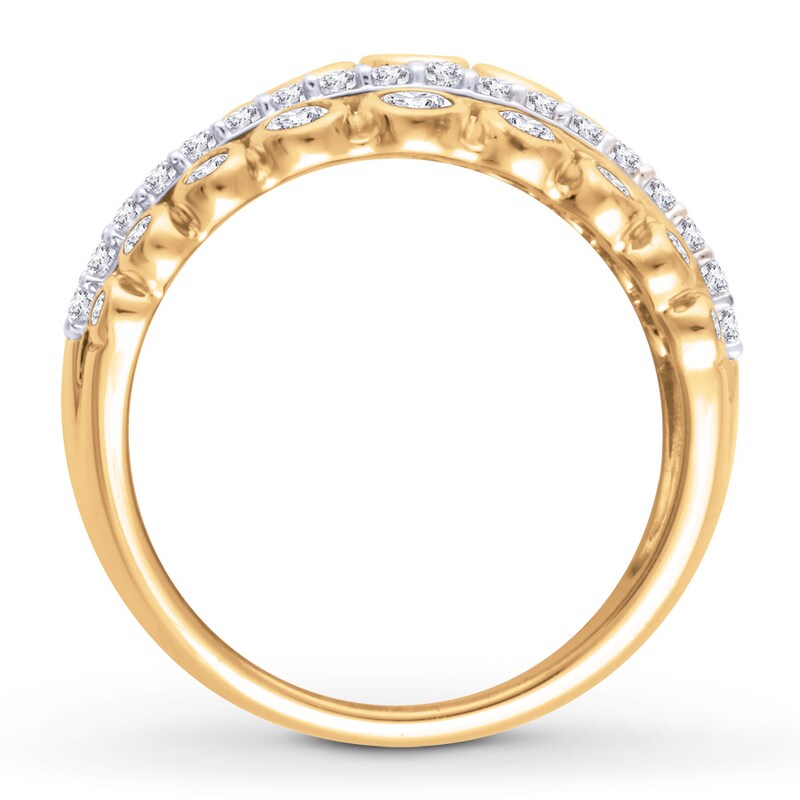 Diamond Ring 1-1/4 ct tw Round 14K Yellow Gold