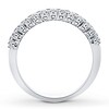 Thumbnail Image 1 of Diamond Anniversary Band 1/2 ct tw Round-cut 14K White Gold