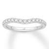 Thumbnail Image 1 of Diamond Enhancer Ring 3/8 ct tw Round-cut 14K White Gold