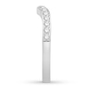 Thumbnail Image 3 of Diamond Enhancer Ring 3/8 ct tw Round-cut 14K White Gold