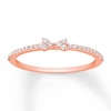 Thumbnail Image 0 of Diamond Stackable Ring 1/8 ct tw Round-cut 10K Rose Gold