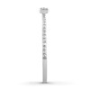 Diamond Stackable Ring 1/8 ct tw Round-cut 10K White Gold