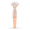 Thumbnail Image 2 of Diamond Promise Ring 3/8 ct tw Round 10K Rose Gold