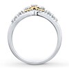 Thumbnail Image 1 of Diamond Ring 1/4 ct tw Round 10K Two-Tone Gold