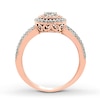 Thumbnail Image 1 of Diamond Promise Ring 1/2 ct tw Round-cut 10K Rose Gold