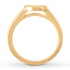 Thumbnail Image 2 of Cat Ring Diamond Accents 10K Yellow Gold