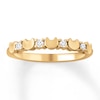 Thumbnail Image 0 of Cat Ring 1/10 carat tw Diamonds 10K Yellow Gold