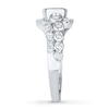 Thumbnail Image 2 of Diamond Ring 5/8 ct tw Round 14K White Gold