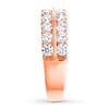 Thumbnail Image 2 of Diamond Anniversary Band 1-1/2 ct tw Round-cut 14K Rose Gold