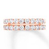 Thumbnail Image 3 of Diamond Anniversary Band 1-1/2 ct tw Round-cut 14K Rose Gold