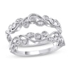 Thumbnail Image 1 of Diamond Enhancer Ring 1/8 ct tw Round 14K White Gold