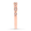 Thumbnail Image 2 of Diamond Anniversary Band 1/10 ct tw Round-cut 10K Rose Gold