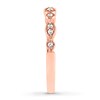 Thumbnail Image 2 of Diamond Anniversary Band 1/10 ct tw Round-cut 10K Rose Gold