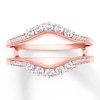 Thumbnail Image 0 of Diamond Enhancer Ring 5/8 ct tw Round-cut 14K Rose Gold