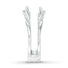 Thumbnail Image 3 of Diamond Enhancer Ring 1/8 ct tw Round-cut 14K White Gold