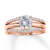 Thumbnail Image 1 of Diamond Enhancer Ring 1/4 ct tw Round-cut 14K Rose Gold