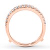 Thumbnail Image 1 of Diamond Enhancer Ring 1/2 ct tw Round-cut 14K Rose Gold