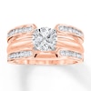 Thumbnail Image 3 of Diamond Enhancer Ring 3/8 Carat tw Round-cut 14K Rose Gold