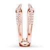 Thumbnail Image 2 of Diamond Enhancer Ring 1/2 ct tw Round-cut 14K Rose Gold