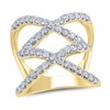 Thumbnail Image 0 of Diamond Ring 1 ct tw Round 10K Yellow Gold