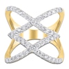 Thumbnail Image 2 of Diamond Ring 1 ct tw Round 10K Yellow Gold
