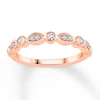 Thumbnail Image 1 of Diamond Ring 1/4 ct tw Round-cut 14K Rose Gold