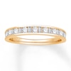 Thumbnail Image 0 of Diamond Anniversary Band 1/2 ct tw Round/Baguette 14K Gold