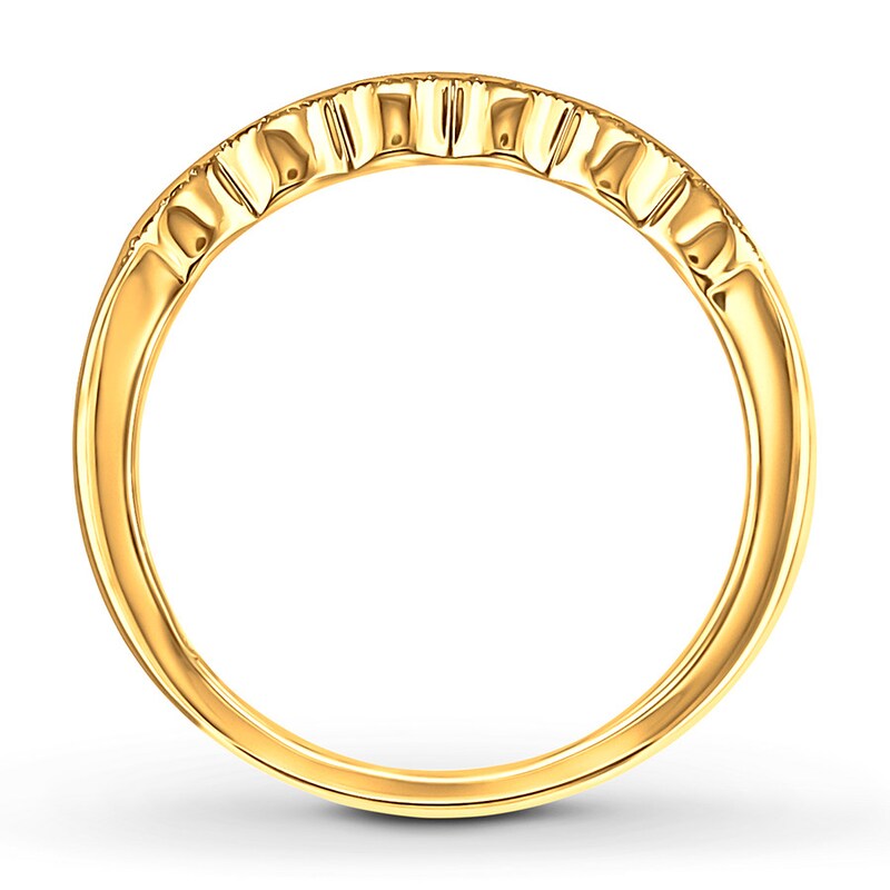 Main Image 2 of Diamond Anniversary Band 1/10 ct tw Round-cut 14K Yellow Gold