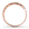 Thumbnail Image 1 of Diamond Anniversary Band 1/10 ct tw Round-cut 10K Rose Gold