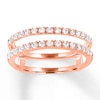 Thumbnail Image 0 of Diamond Enhancer Ring 1/2 ct tw Round-cut 14K Rose Gold