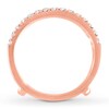 Thumbnail Image 2 of Diamond Enhancer Ring 1/2 ct tw Round-cut 14K Rose Gold