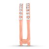 Thumbnail Image 3 of Diamond Enhancer Ring 1/2 ct tw Round-cut 14K Rose Gold