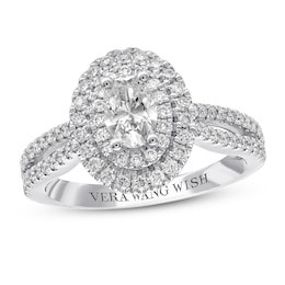 Vera Wang WISH 1 ct tw Diamonds 14K White Gold Ring