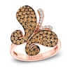Thumbnail Image 0 of Le Vian Chocolate Diamond Ring 1 ct tw 14K Strawberry Gold