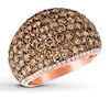 Thumbnail Image 0 of Le Vian Chocolate Diamond Ring 4-1/8 carats tw 14K Strawberry Gold
