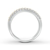 Diamond Ring 7/8 carat tw Round-cut 14K Two-Tone Gold