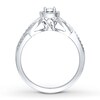 Thumbnail Image 2 of Diamond Ring 1/4 ct tw Round-cut 10K White Gold