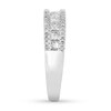 Thumbnail Image 3 of Diamond Anniversary Band 1-1/4 ct tw Princess-cut 14K White Gold